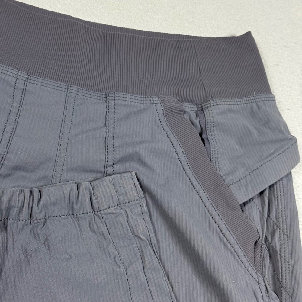 Lululemon Studio Pants Charcoal Gray Ruched Athletic Joggers